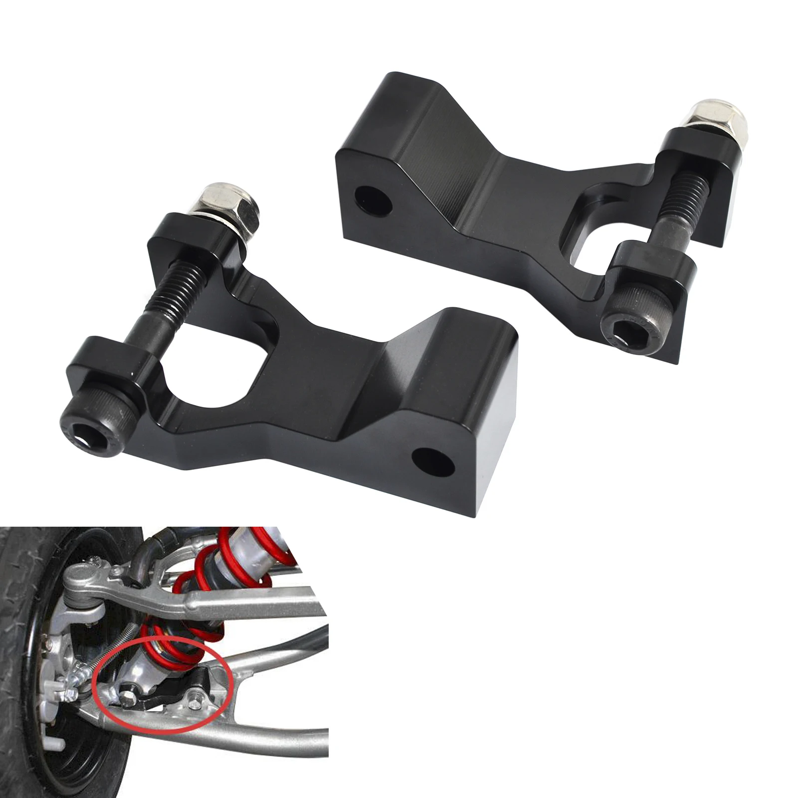 Комплект переднего спуска NICECNC 3 5 &quotдля квадроцикла Yamaha Raptor 350 YFM350 2004 2013 660 660R YFM660R