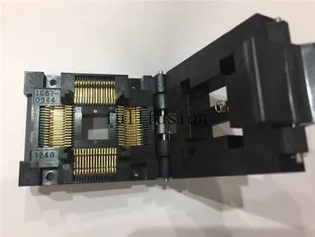 

IC51-0644-1240-2 QFP64P IC Test Socket 0.8mm Pitch Yamaichi TQFP64P Burn in Socket