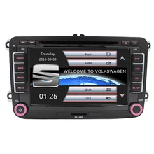 Free Shipping Capacitive Screen Two Din 7 Inch Car DVD Player For Seat Altea Leon Toledo