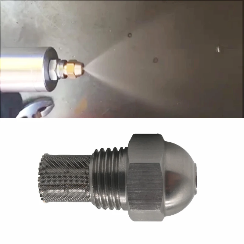 

1/4'' Oil burner nozzle Stainless Steel Oil Injection Mist Nozzle Oil Atomizer Nozzle Oil Atomizer Nozzle