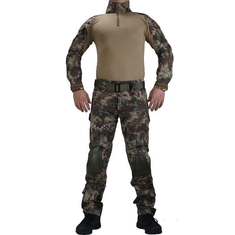 Gen2 армейская Униформа BDU Kryptek Mandrake камуфляжная одежда для охоты тактическая Боевая рубашка брюки для мужчин страйкбол Снайпер военный костюм