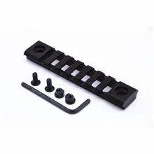 Тактический охотничий аксессуар 7 слотов Алюминиевый Keymod круглое Крепление Пикатинни Weaver Rail прицел для страйкбольного оружия Крепление Keymod рукавицы