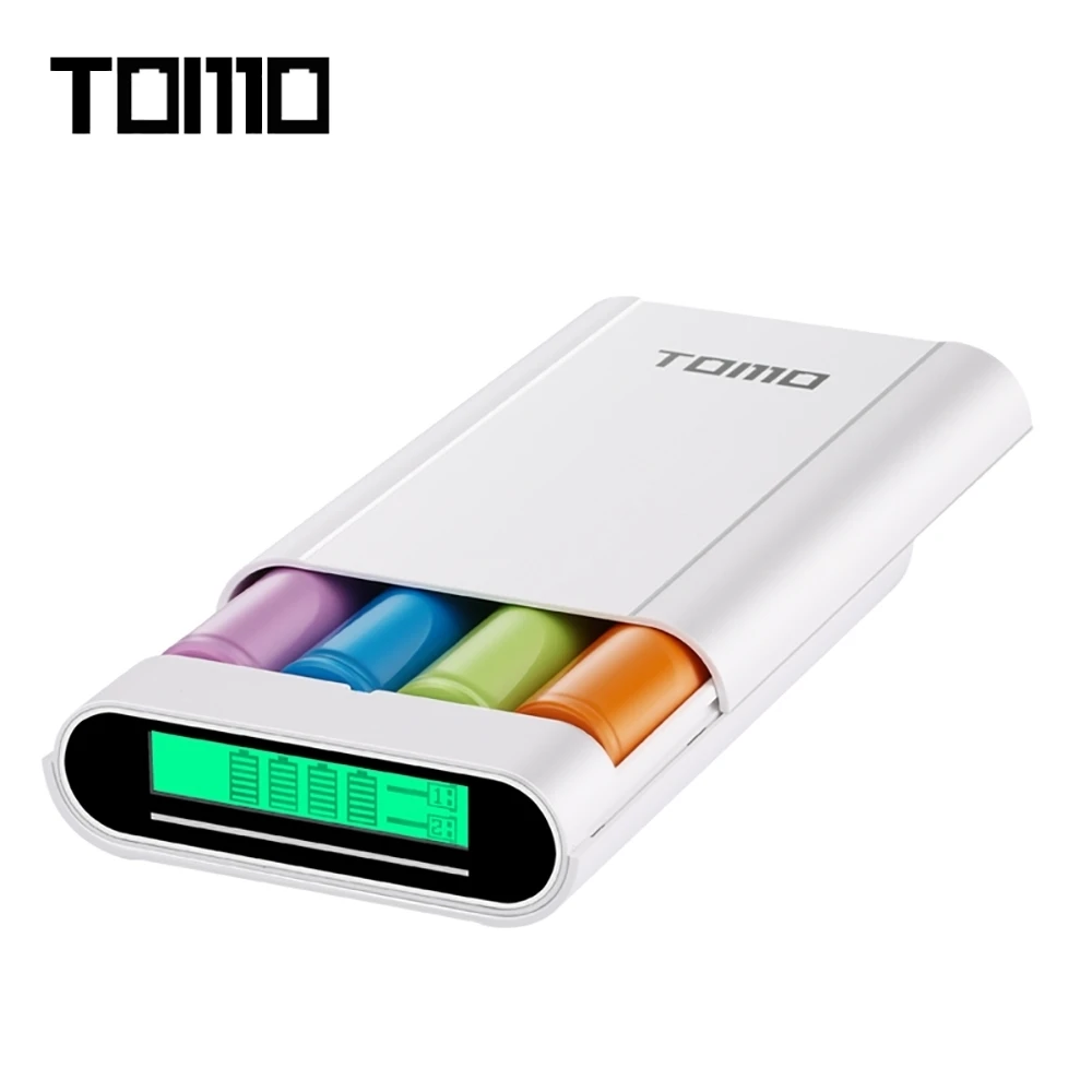 TOMO M4 умное зарядное устройство C4 X 18650 литий ионный аккумулятор Батарея 5 V 2A
