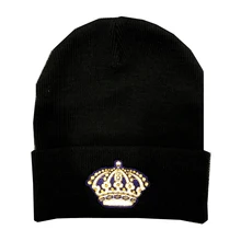 Крутые хоккейные зимние вязаные шапки высокого качества с вышитым логотипом для любителей хоккея