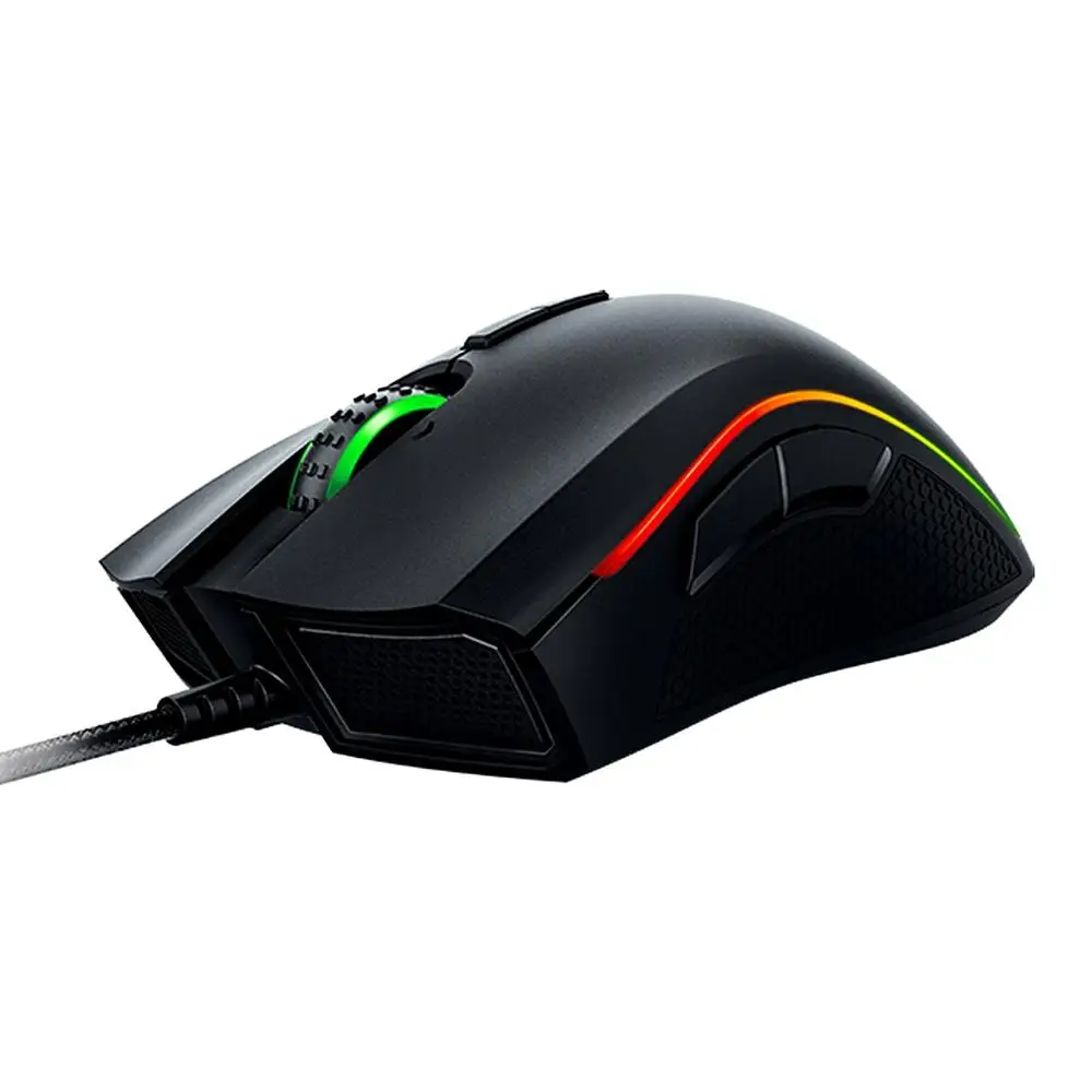 Razer Mamba Elite Wired Gaming Mouse Ergonomic Laser Multi-colors 16000 DPI eSports 16000 DPI Senso