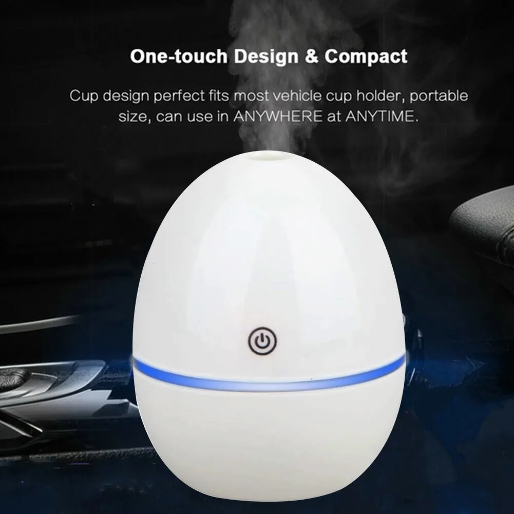 2W 200ml Car Humidifier Car USB Aromatherapy Ultrasonic Atomizer Air Purifier Portable Spray Meter