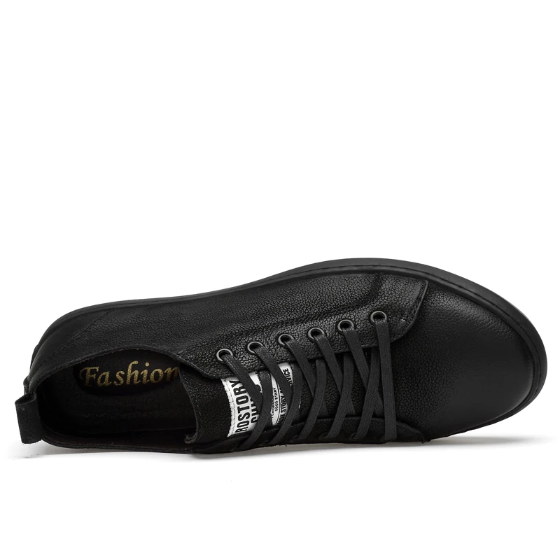 black leather sneakers (4)