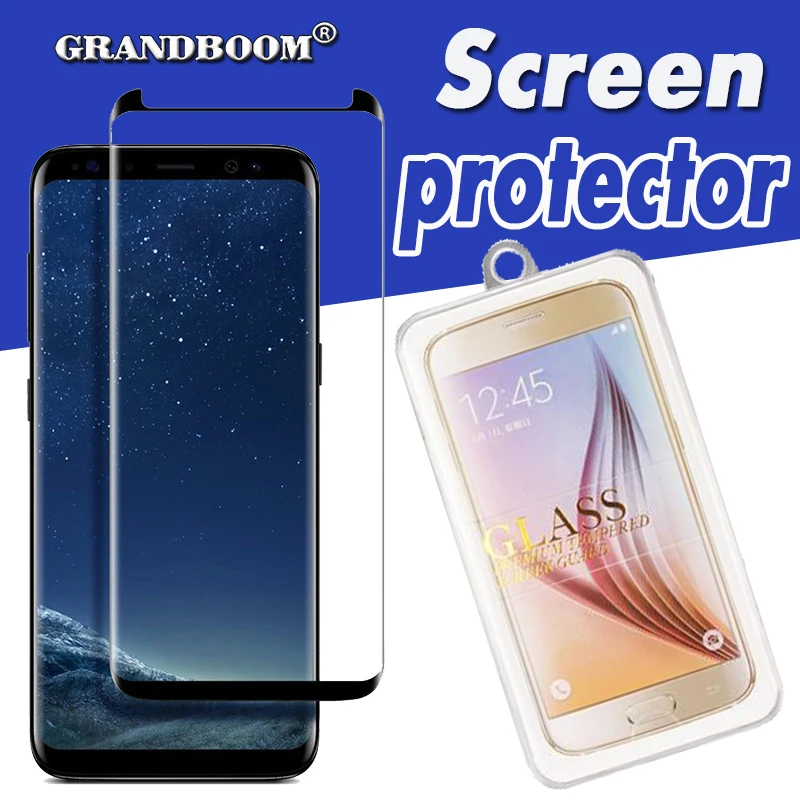 GRANDBOOM Ultra Thin Tempered Screen Protector For Samsung