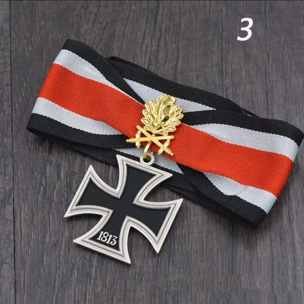 Высокое качество WW2 немецкая медаль Железный крест Рыцарь крест 1939 1813 EK2 значок с сертификатом