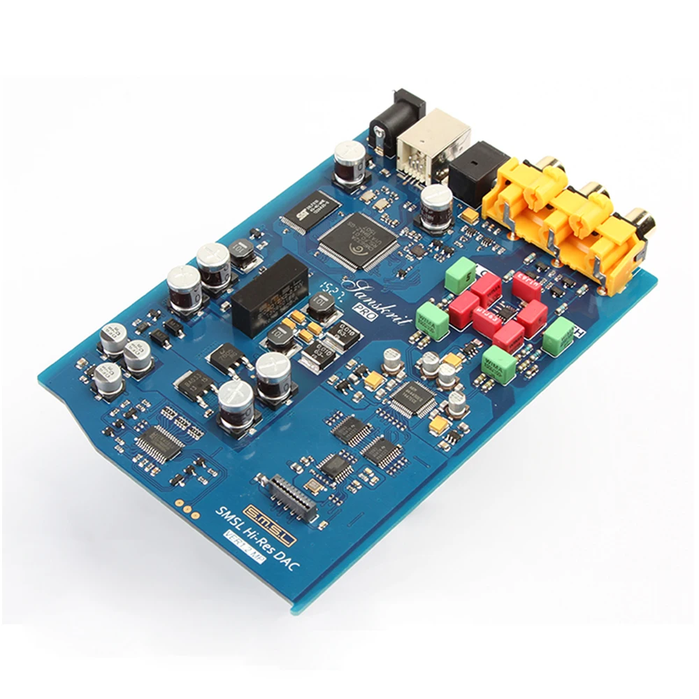 Новый SMSL санскрит PRO B HIFI Цифровой аудио Bluetooth 4.0 декодер 32Bit/384 кГц DSD