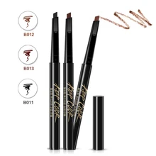 1 шт. Горячие Для женщин Дамы Водонепроницаемый коричневый карандаш для бровей Eye Brow Liner Pen порошок Shaper Макияж инструмент 5 видов цветов Новая горячая распродажа