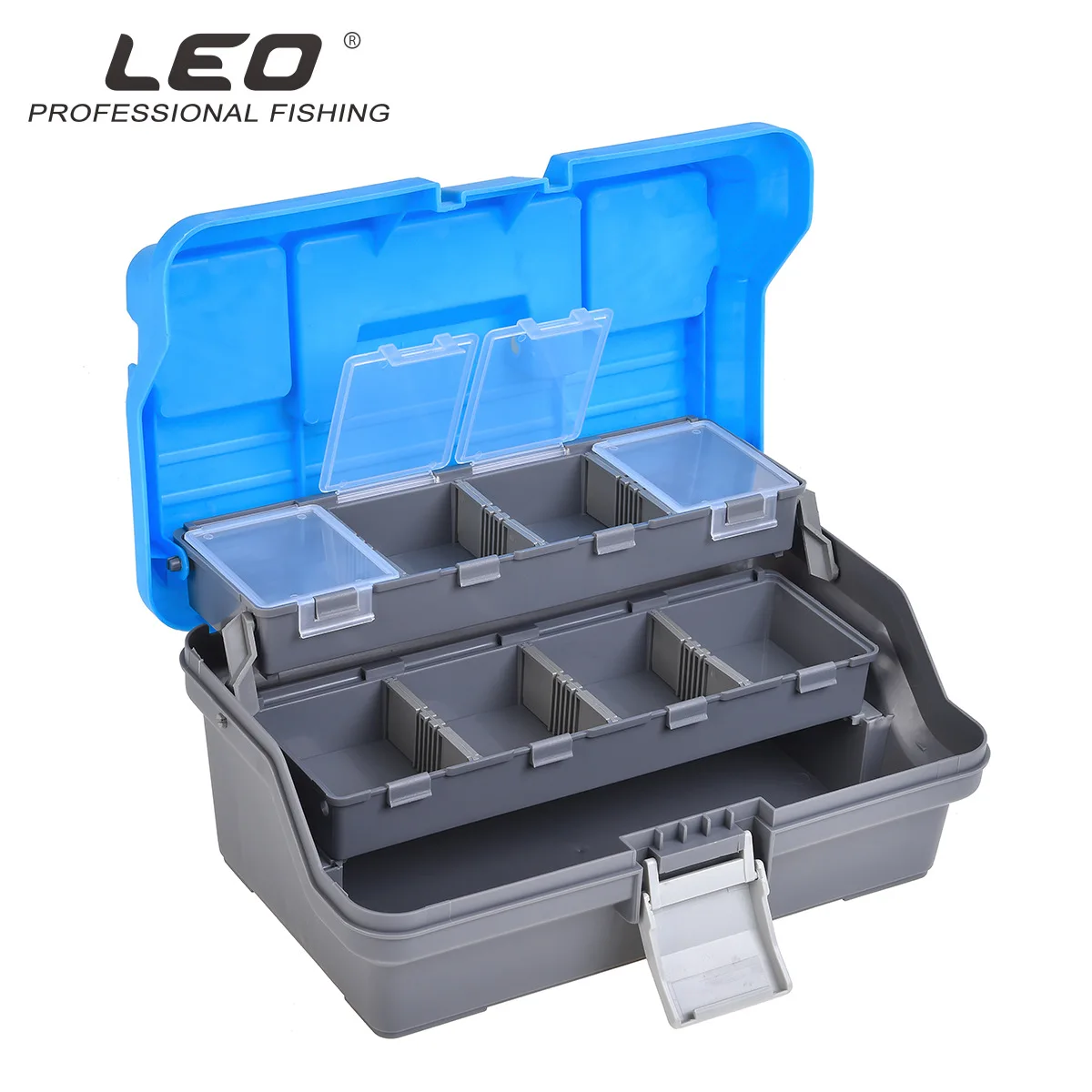 

LEO Carp Fishing Lure Tool Box 27878 Fishing Gear Suitcase Bait Box Pesca Multi-layer Big Space Take In Hooks Pins Bite Leads