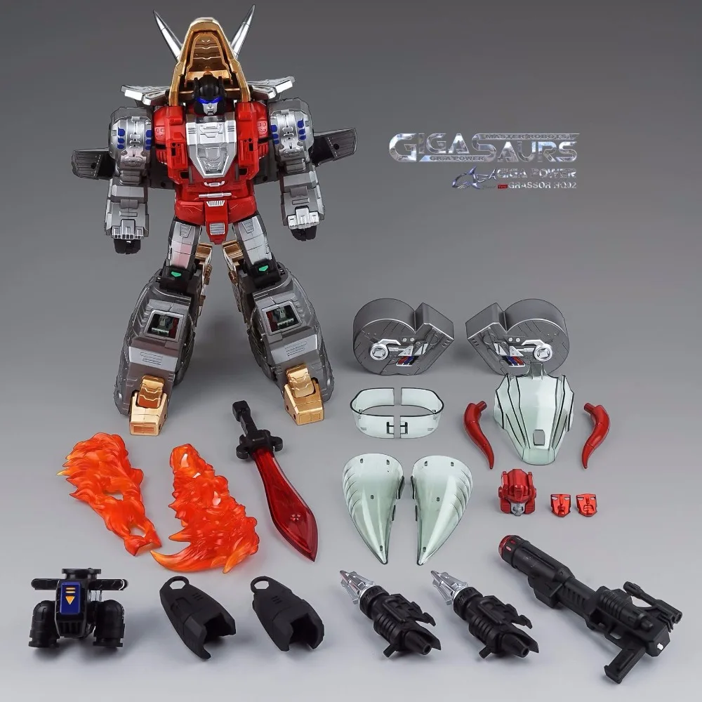 

[Show.Z Store] Gigapower GP HQ-02 Metallic Version Grassor Transformation Slag WCA Action Figure