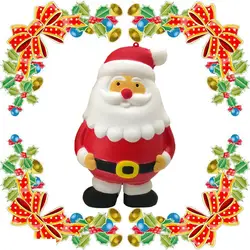 Игрушка для детей 10/15 см красный милый Лидер продаж Рождественский крем ароматическая игрушка ребенок мягкими замедлить рост Squeeze Санта