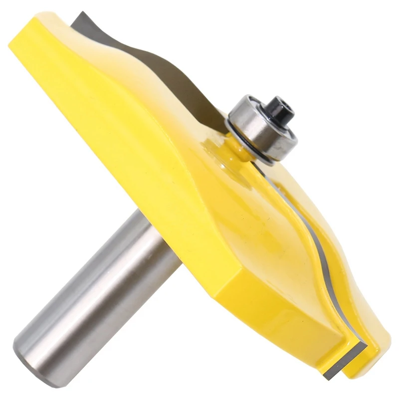 1pc 1/2" Shank Raised Panel Router Bit - Ogee Door Diameter door knife Woodworking cutter Tenon Cutter for Woodworking Tools