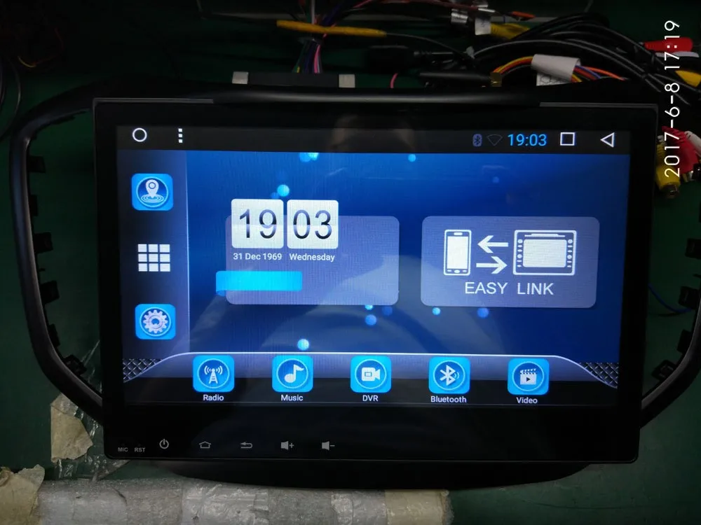 

100% real photo display 10" Android 6.0 Car DVD Player for Chery Tiggo 5 NEW media gps radio stereo head units tape recorder