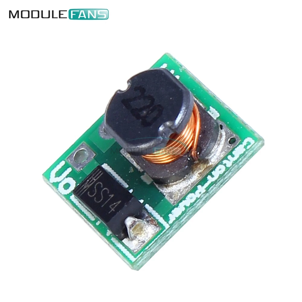 

5PCS DC DC 1.8V 2.5V 3V 3.3V 3.7V To 5V Step Up Power Supply Voltage Boost Converter Board Module Regulator 18650 Li-on Batery