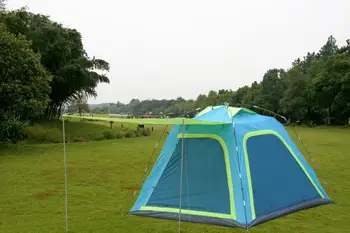 

Zhuoao outdoor 3-4persons pergola canopy tent awning large outdoor rain UV shade with rain cover include one set front pole