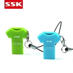 SSK SCRS052 Micro SD USB2.0 Usb кардридер Ssk футболка карта XD ридер TF личность мини мобильный телефон