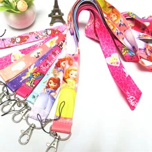 Hensongift девушка принцесса София Тинкербелл Мелодия значок ремешок для ключей мультфильм мобильный телефон ремень для детей