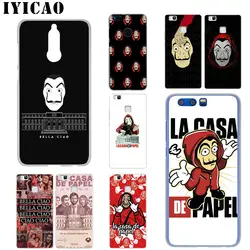 IYICAO La Casa de papel футляр для Коврики 20 10 Lite Pro Y9 2019 Y7 Y6 Prime 2018 2017 крышка чехол для телефона