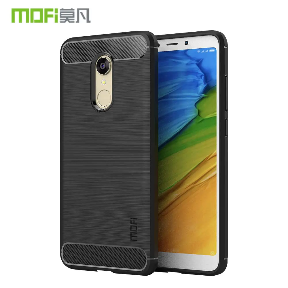 MOFI Redmi 5 Plus Case Cover Silicone Soft TPU Shockproof Luxury Phone for Xiaomi Back Protective Funda | Мобильные телефоны и