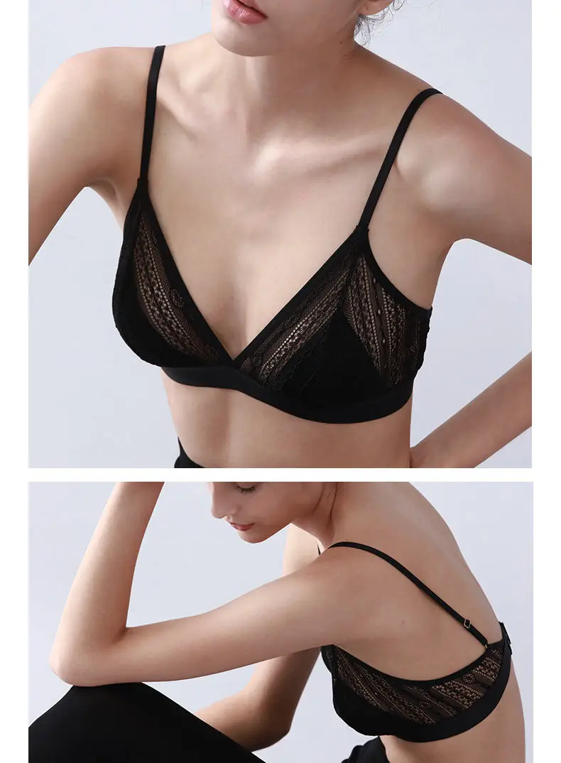 aço Francês biquíni lingerie de renda de