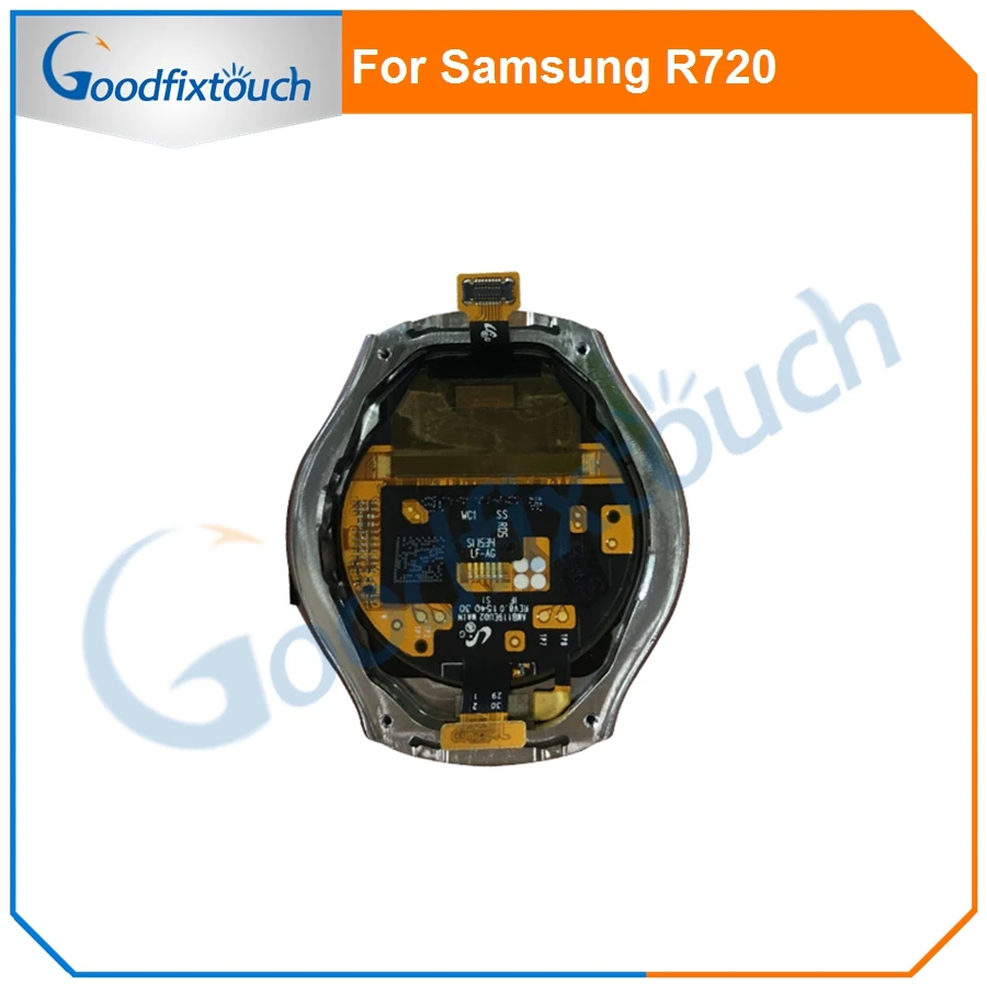 ЖК-экран для samsung gear S2 R720 SM-R720 ЖК-дисплей кодирующий преобразователь сенсорного экрана в сборе с рамкой запасные части
