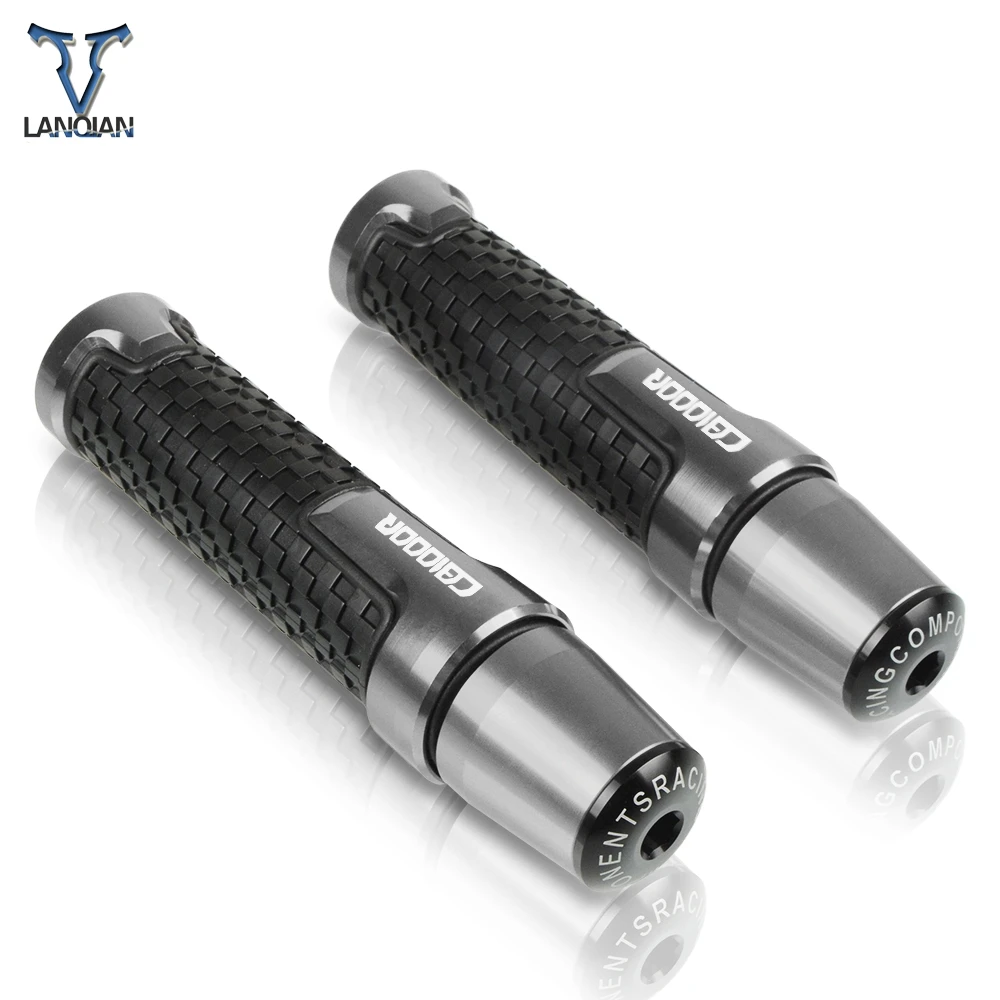 7/8'' Motorcycle Anti-Skid Handle Grips With Handle Grip End CNC 22mm For HONDA CB1000R CB 1000R 2008 2009 2010 UP