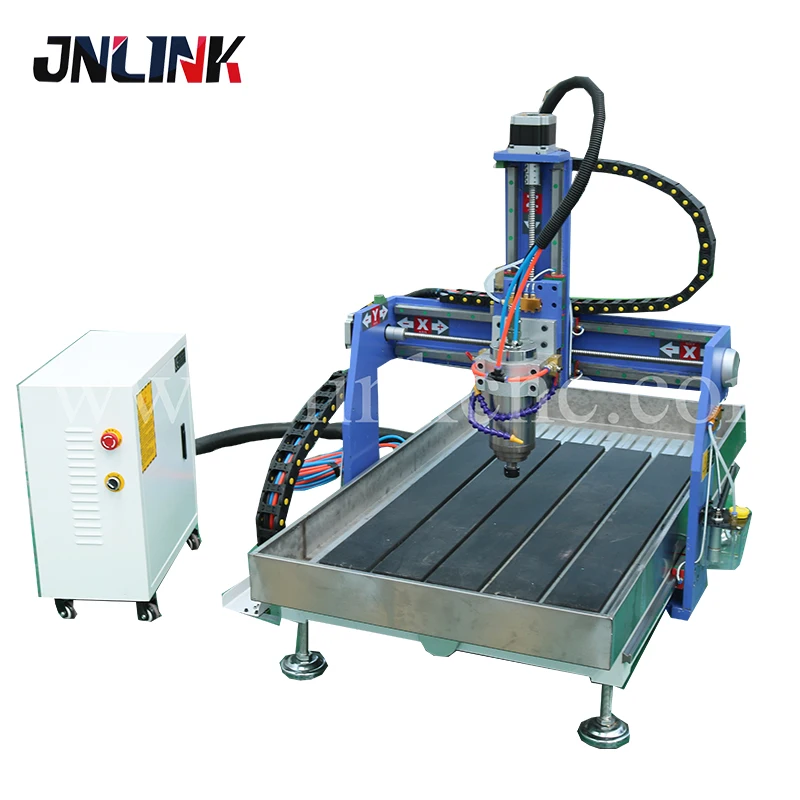 

Mini 6090 CNC router milling machine with water channel for metal STONE engraivng