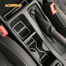 AOSRRUN Silicone porta cuscino per cuscino e cuscino per ammortizzazione accessori per Auto copertura PER Skoda Karoq
