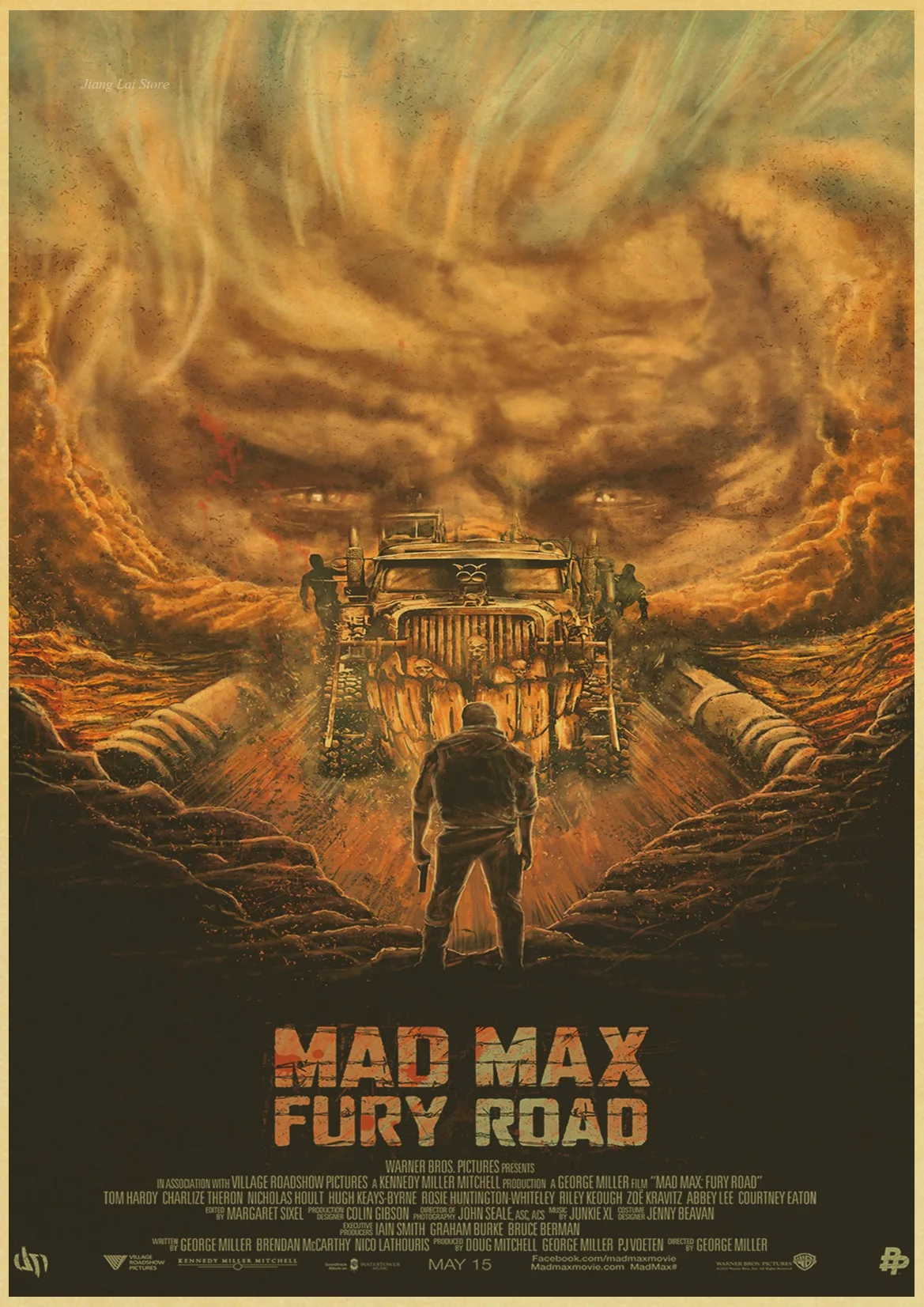 Фильм триллер Mad Max 4 винтажный бумажный плакат настенная живопись украшение дома 42X30 см 30X21 см - Цвет: H258