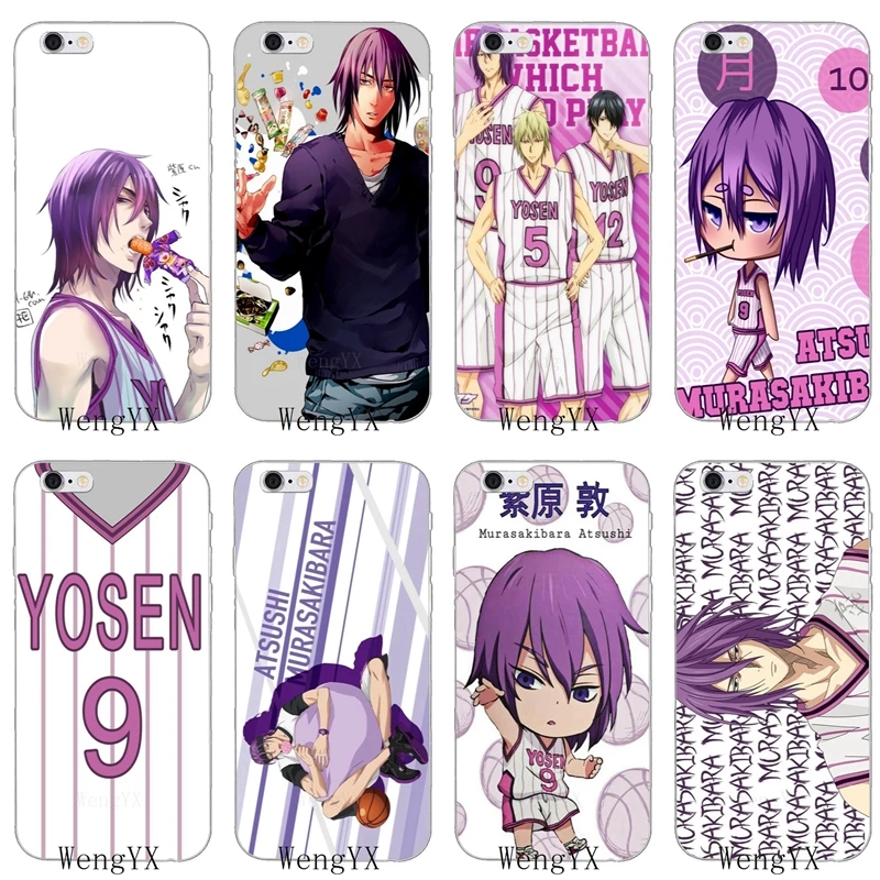 

japan anime kuroko no basket Murasakibara Soft case For Huawei P20 mate 20 pro lite Y6 Y7 Y9 prime 2018 2019 Honor 7A 8C 8X 9 10