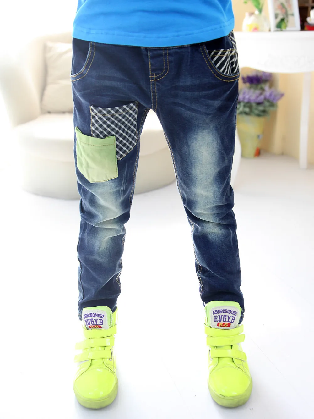 damage jeans for kids