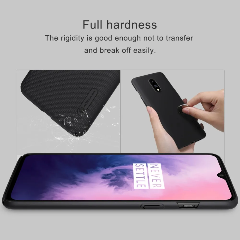 NILLKIN для OnePlus 7 Чехол Жесткий чехол из поликарбоната матовый щит тонкий чехол для One Plus 7 1+ 7 защитный чехол