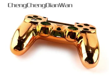 

20PCS JDS 001 011 V1 FOR PS4 Chrome Full Housing Shell Case without Button Kit for PlayStation4 PS4 Wireless Controll