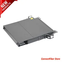 Полностью загруженный 144 ядер MPO MTP 1U корпус для монтажа в стойку