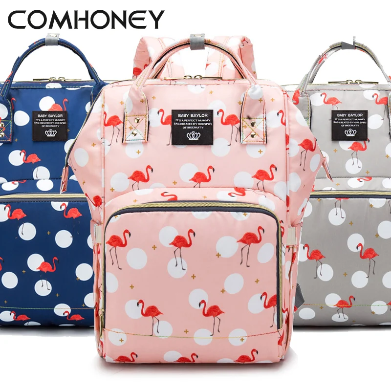 

Baby Diaper Bag Mummy Maternity Travel Backpack Brand Large Capacity Nappy Bag Print Wetbag Nursing Bag For Baby Care Wetbag