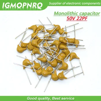 

200PCS/lot 22PF 5% 5.08MM 220 50V 22P MLCC multilayer monolithic ceramic capacitor size:0805