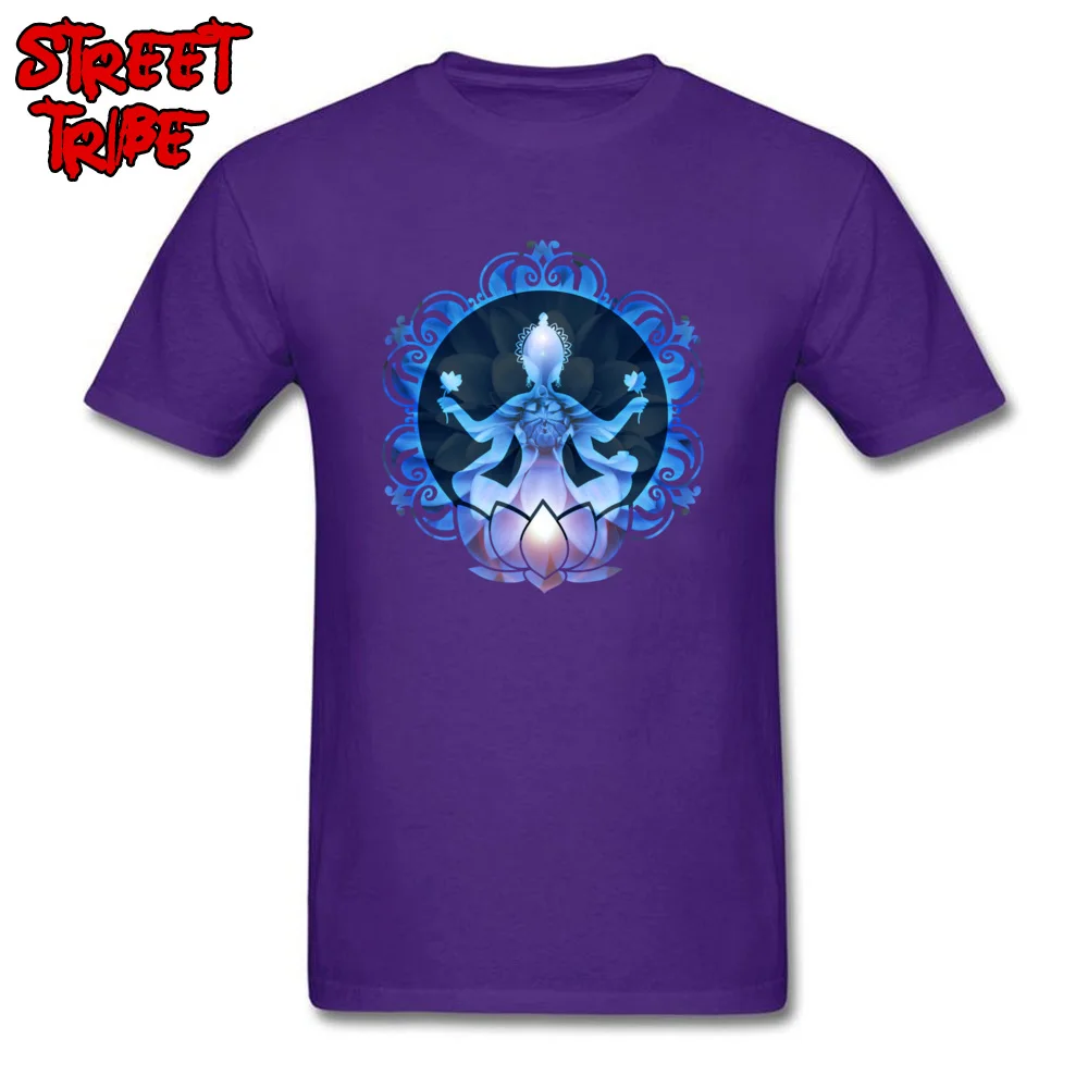 Flowtus 100% Cotton Men Short Sleeve Tops T Shirt Gift Fall Tshirts Summer Clothing Shirt Slim Fit Round Collar Flowtus purple