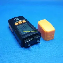 BENETECH GM610 Цифровой ЖК-Дисплей Деревянные Измеритель Влажности Влажность Тестер Пиломатериалы Damp Детектор Гигрометр Диапазон 0 ~ 70% 2 Контакты