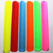 100pcs  New fashion assorted colors Magic Ruler Slap Band Bracelets R150719