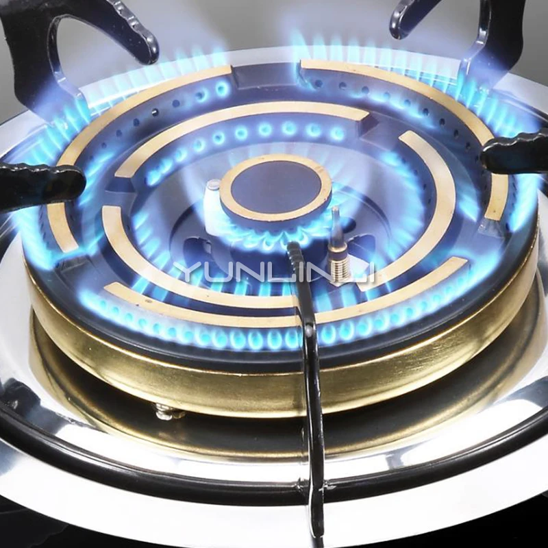 Одноконфорочная газовая плита, газовая варочная панель, встраиваемая/настольная печь, бытовые газовые плиты для домашнего JZY-G610T