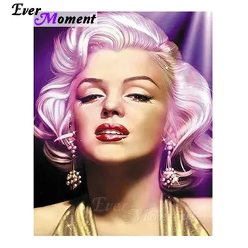 

Ever Moment 5D DIY Diamond Painting Woman Decoration For Home Full Square Drill Diamond Embroidery Rhinestone Mosaic S2F531