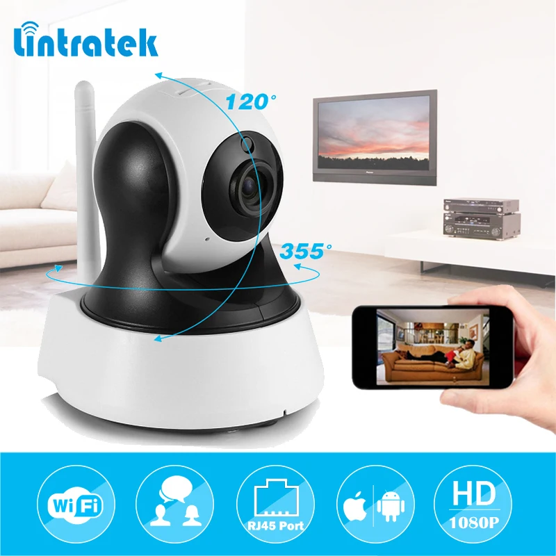 

HD IP Wifi Mini Camera 1080P Night Vision CMOS Home Security Video Camera for CCTV Baby Monitor Cam Lintratek#44