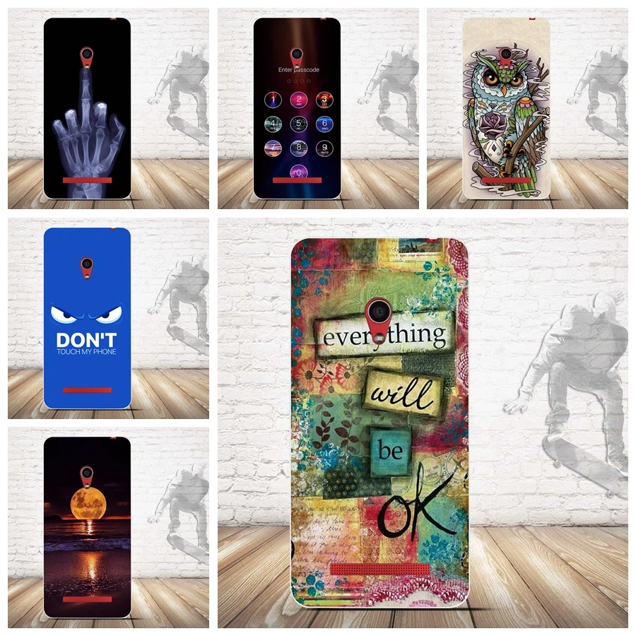 

For Asus Zenfone 5 A501CG A500CG 5.0" Case Capa Soft TPU Silicone Cover for Asus Zenfone 5 Zenfone5 A501CG A500KL Phone Case