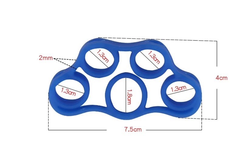 1 шт. силиконовый палец эспандер тугой тренажер сопротивление ремешок ручной захват запястье Йога носилки ручной эспандер Упражнение 3 цвета