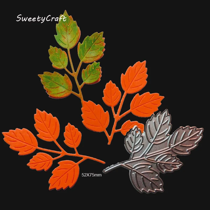 

Plant Tree Garden Leaves Metal Cutting Die Cut for cutting Embossing Card Making Scrapbooking New 2017 Template Stencils Craft