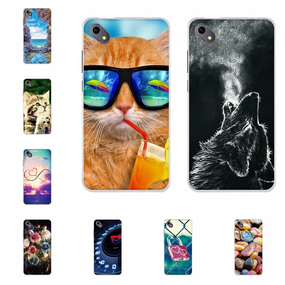 

Soft Silicone For BQ S 5035 Velvet Case Cute Animal Printing For BQ 5035 Bq-5035 Velvet TPU Coque For BQS-5035 Phone Case Funda