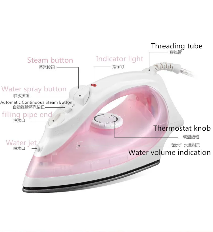 ITAS-PW505 Элегантный Бытовой магазин одежды завод ручной Электрический Утюг паровой портативный практичная гладильная машина высокое качество